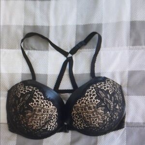 Elegant Black Lace Bra